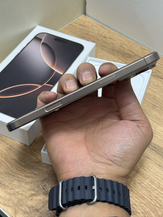  iPhone 16pro max 5G 256gb HX/A EAC desert titanium в нулёвом сост.