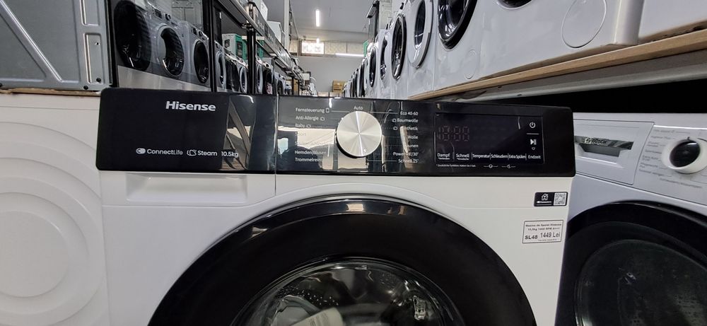 Masina de dpalat Hisense 10.5kg import GERMANIA Garanție SL48