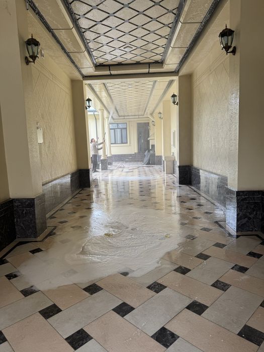 Профессиональная уборка фасадов,окон,брусчаток,любая поверхность