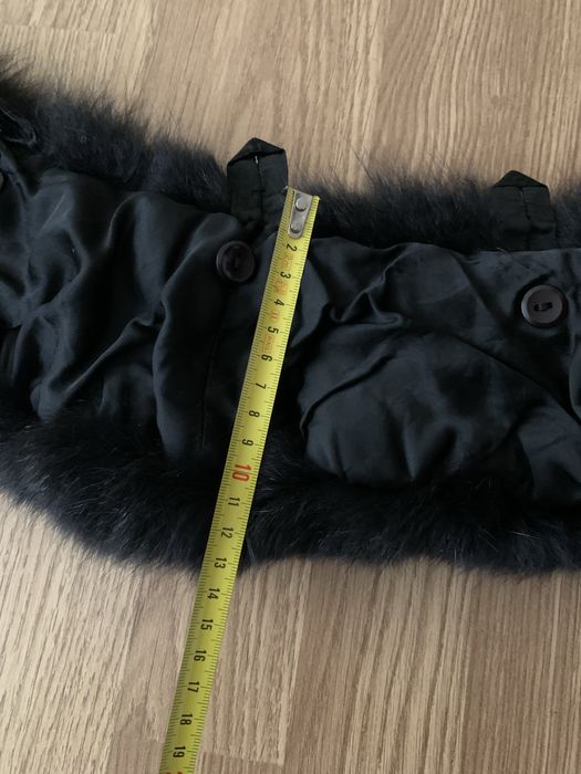 Guler blana naturala cu captuseala nou nefolosit.