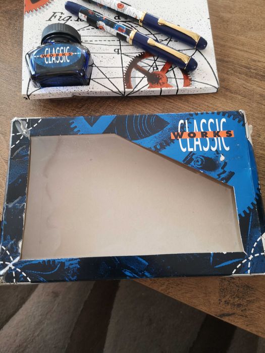 Set pix si stilou cu accesorii din aur 24 carate