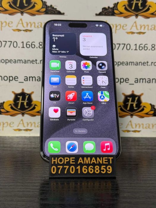 Hope Amanet P10/iPHONE 15 PRO MAX 512 GB