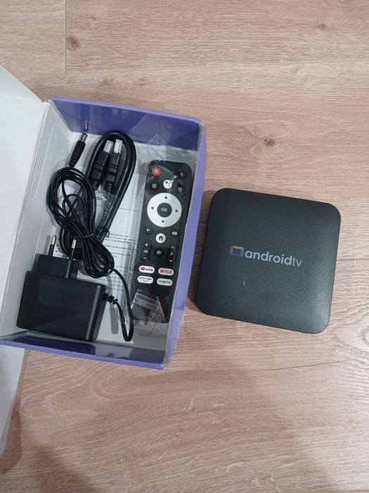 Приставка смарт тв для телевизора android tv