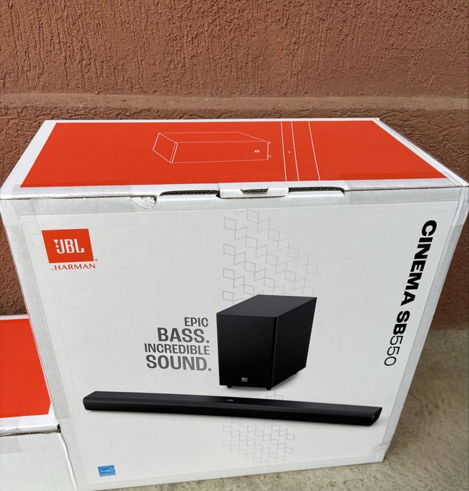 Vând Soundbar JBL SB550, 3.1 Nou Sigilat