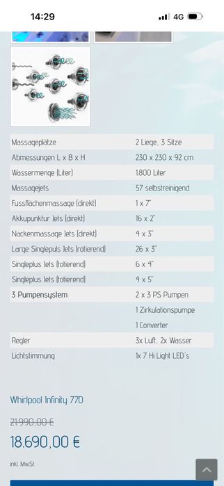 Artesian betta jacuzzi