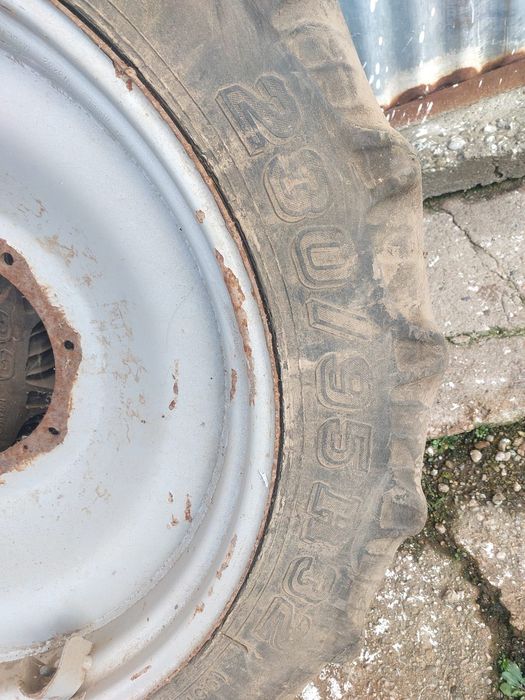 Anvelope + jante Claas, Case, Jhon Deere