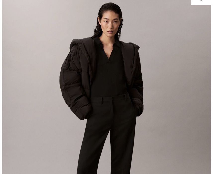 Зимно черно яке - Calvin Klein