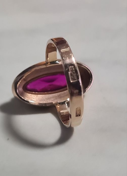 Aur 14k cercei și inel vintage