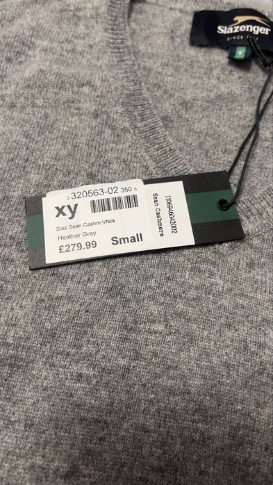 Slazenger 100% кашмир