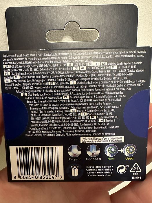 Rezerve Oral B Pro Cross Action