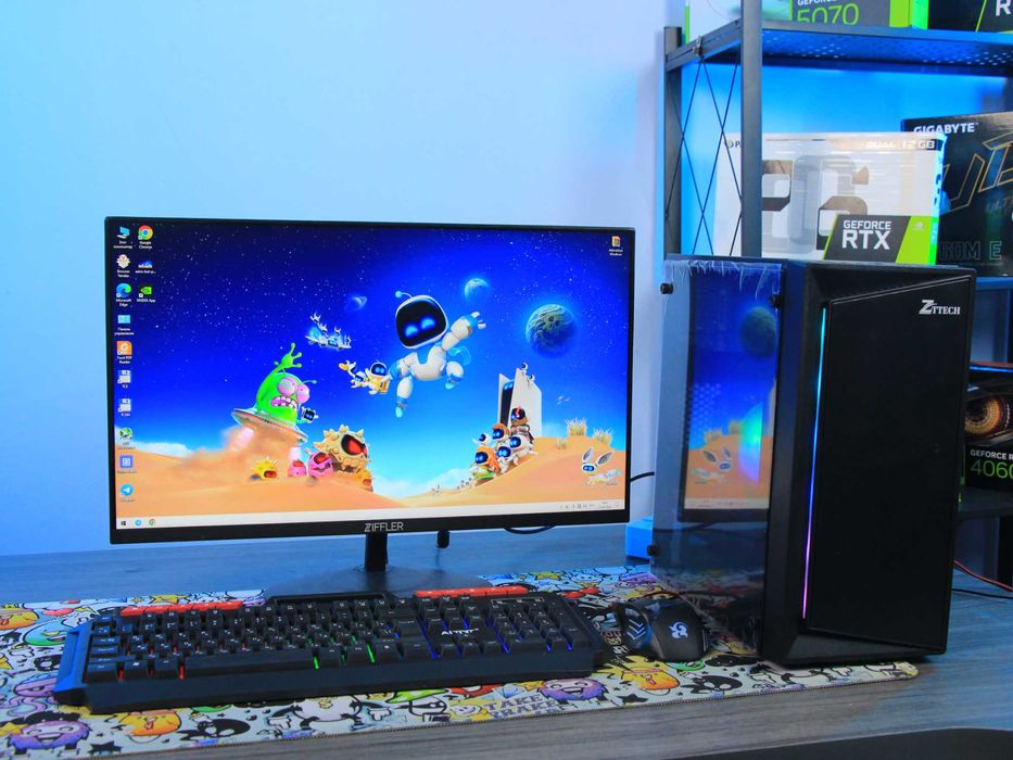 O'yinlar va o'rta mantaj uchun kompyuter to'plami