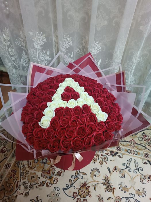 Мыльные розы Алматы