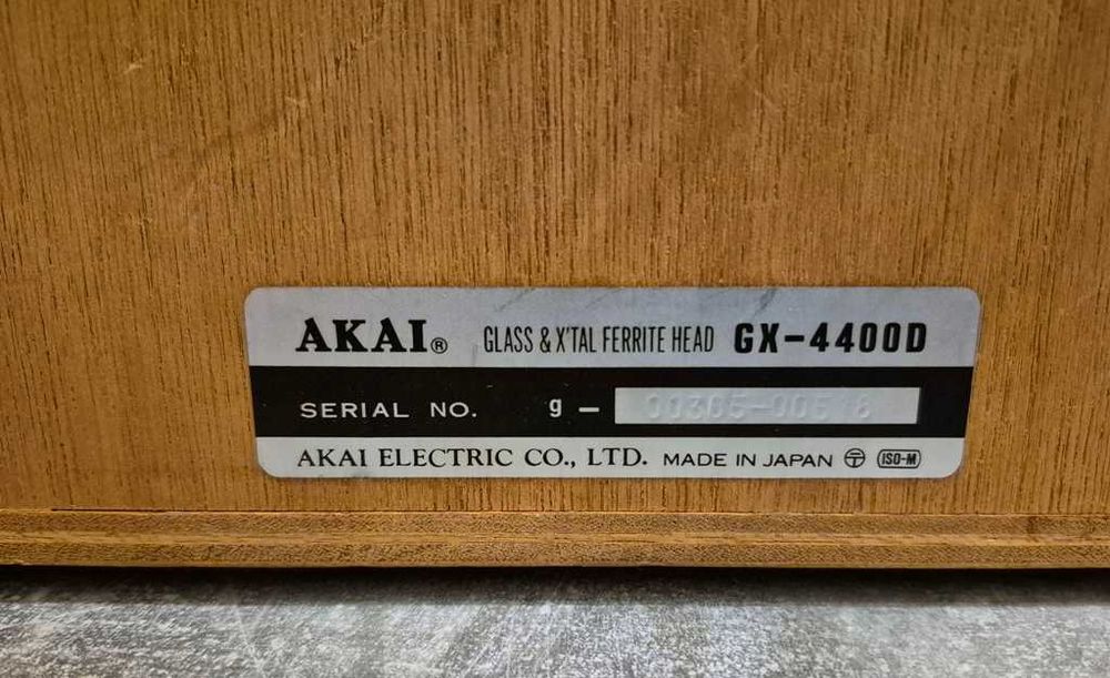 Vand magnetofon AKAI GX 4400D in stare foarte foarte buna !