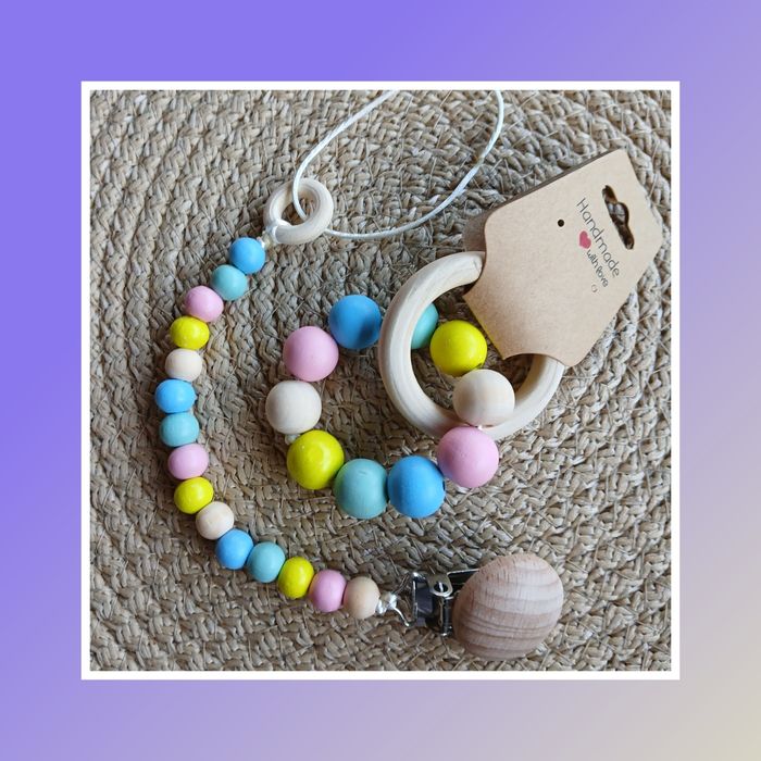 Клипс за бебешки биберон