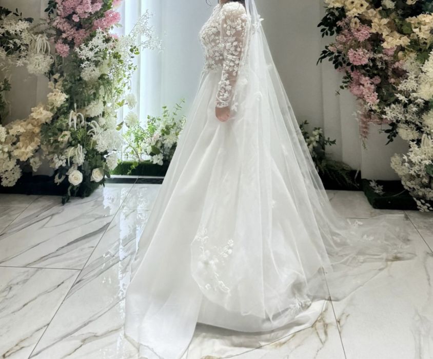 Элегантное Свадебное платье