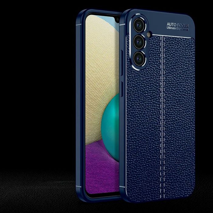 Samsung Galaxy A55 A35 A25 A15 A54 A34 A14/Лукс кейс гръб кожена шарка