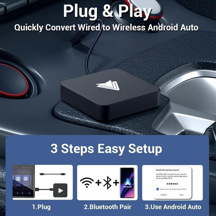 Adaptor Wireless Android - Conexiune WiFi 5Ghz și Bluetooth