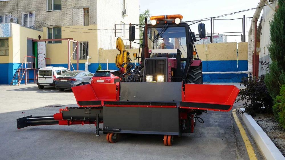 Навесной асфальтоукладчик