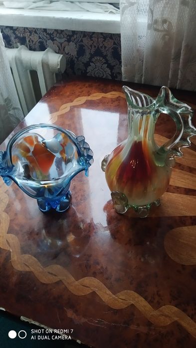 Продам красивую кофетницу и кувшин для сока по 100 тыс