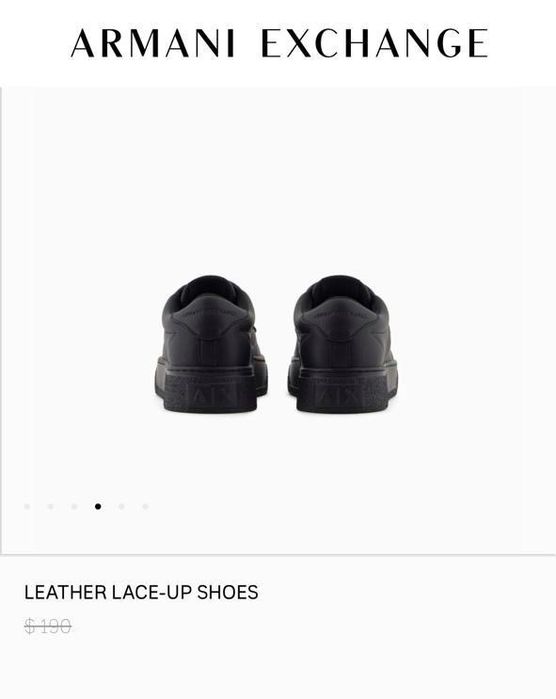 Оригинал Armani Exchange мужские кроссовки