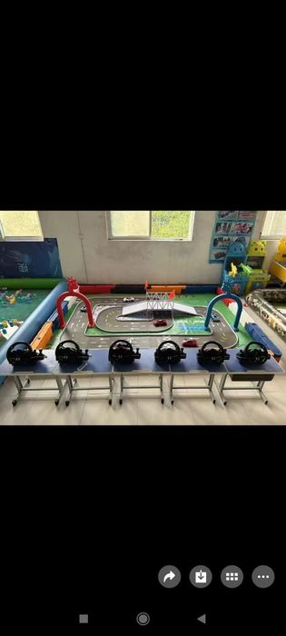 Машина гонка аттракцион для детей