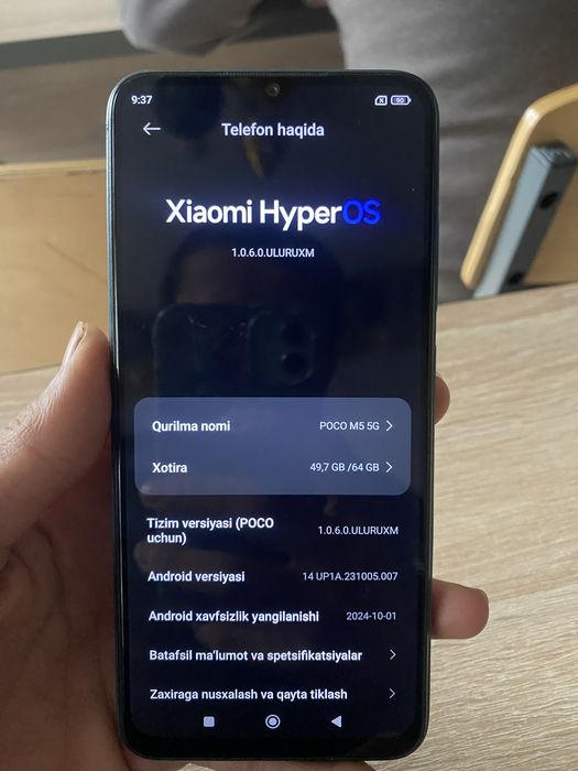 Poco M5 ideal 1 qul ishlatilgan !!