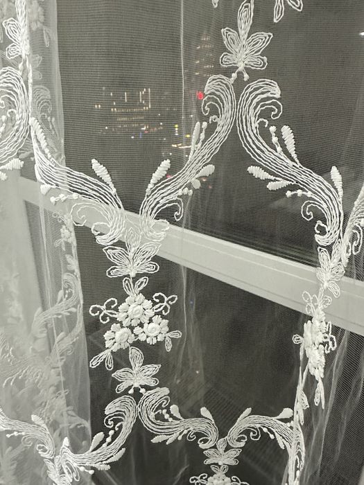 Шторы, тюль с узором