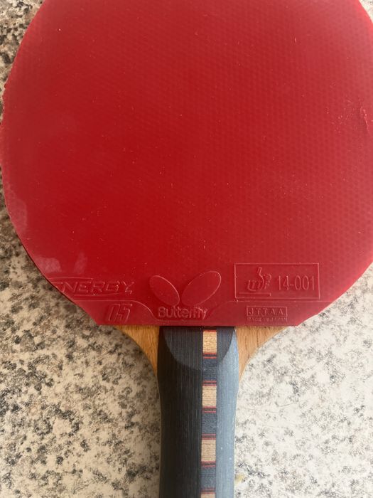 Paleta tenis de masa Joola Chen junior medium + Butterfly Tenergy 05