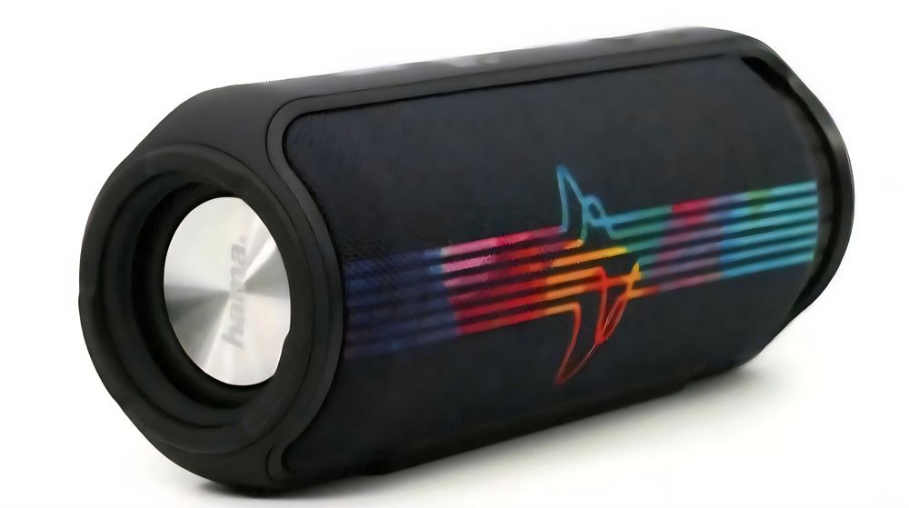 Boxa portabila HAMA Soundcup-L HaHaHa Vibe, Bluetooth, negru