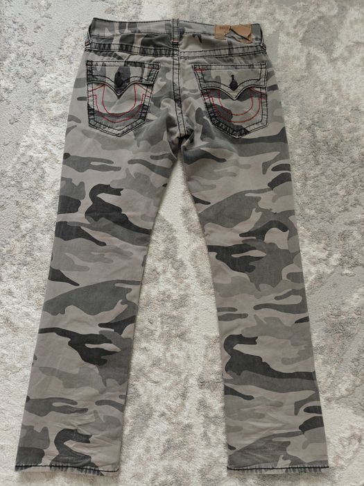 camo true religion jeans