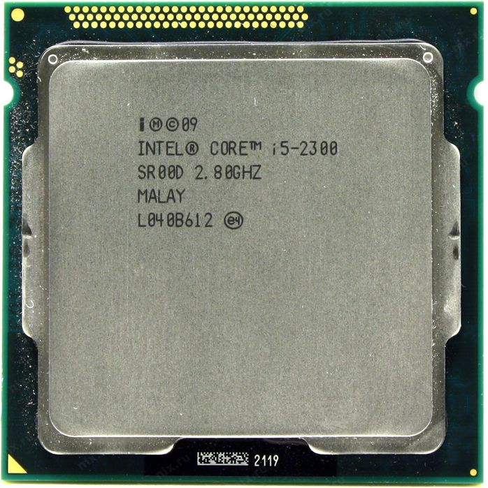 Процессор  intel core i5 2300