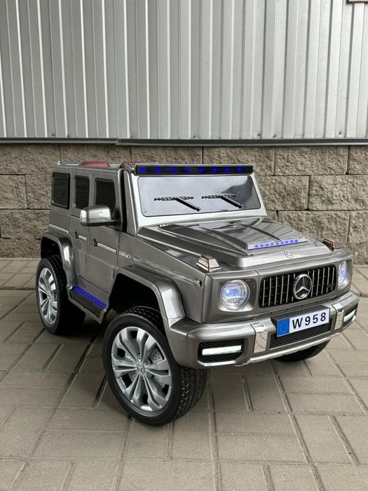 Mercedes Gelandewagen Электромашина серый
