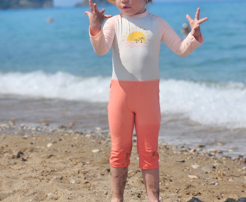 Lot 3 costume de baie UV 50, 3-4 ani