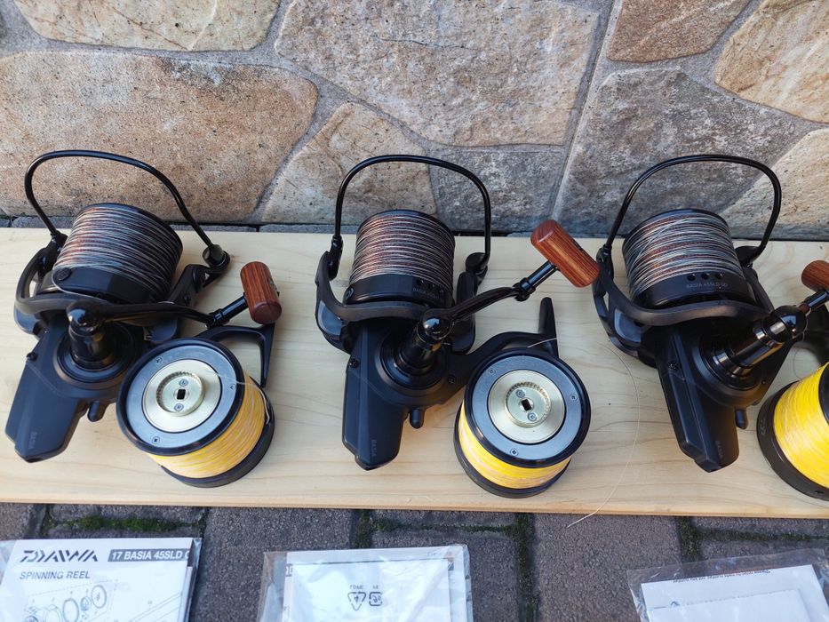 Set 3 mulinete daiwa basia 45 sld qd