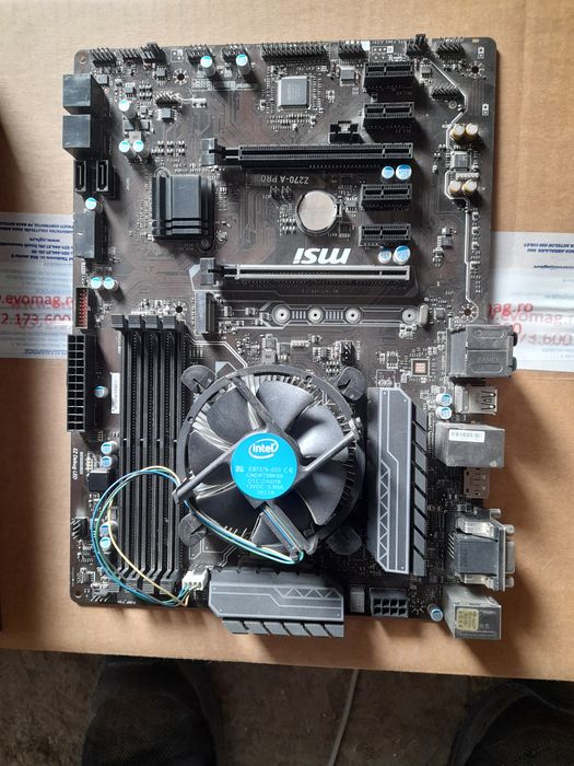 Placa baza msi b450 a pro max  msi gaming plus  z270a pro