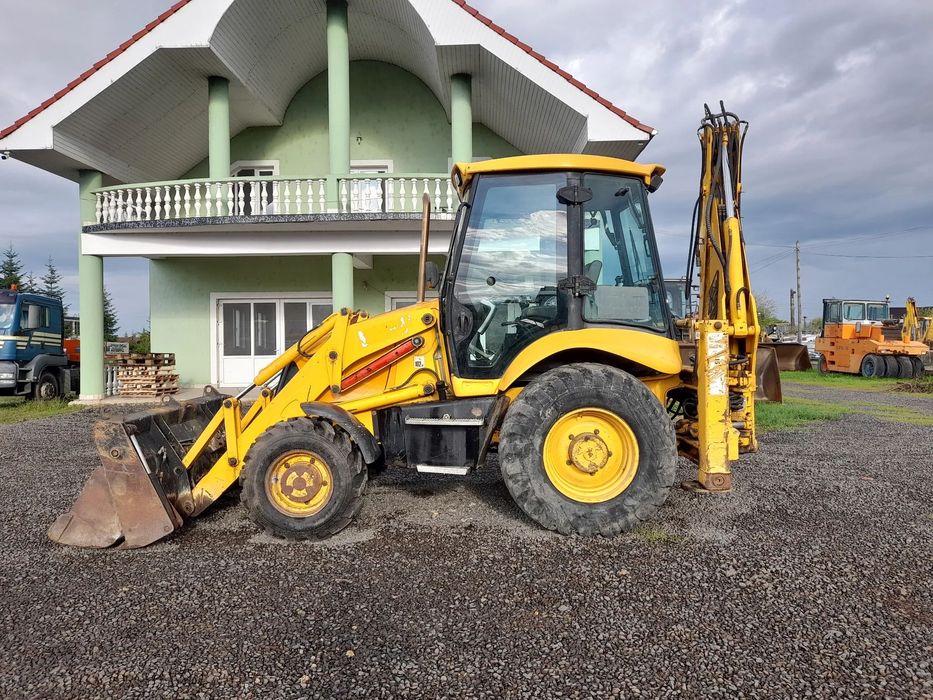JCB 3CX 2006, Buldoexcavator, brat telescopic, instalatie picon