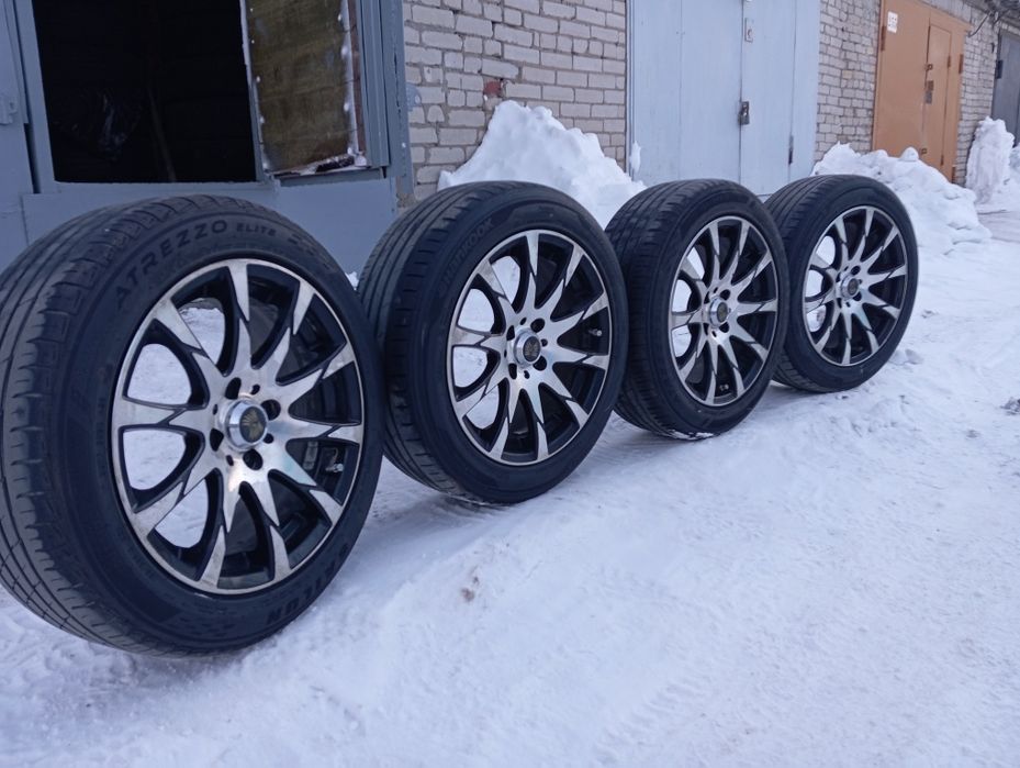 Диски с резиной на ВАЗ