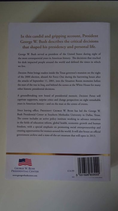 Книга Grorge W.Bush-Decision points
