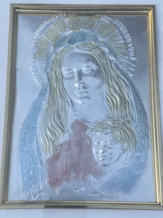 Vând icoana din argint