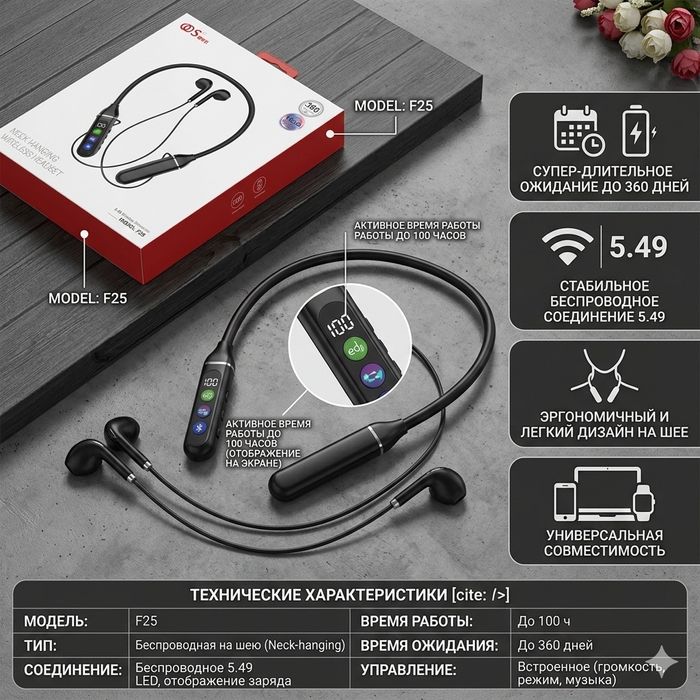 Беспроводные наушники