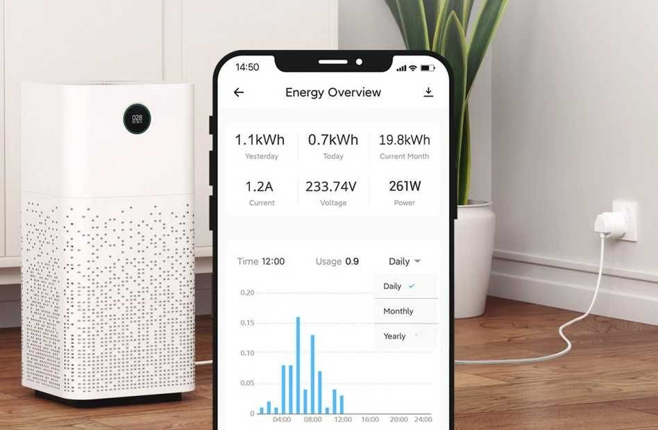Sonoff S60 - 4kw - смарт контакт с електромер eWelink