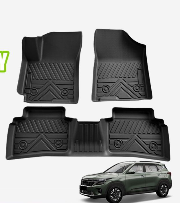 Полики на Kia Seltos из TPE макимальная подгонка киа селтос