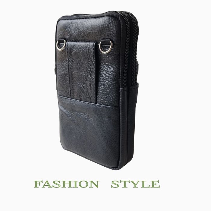 Мъжка чанта от естествена кожа