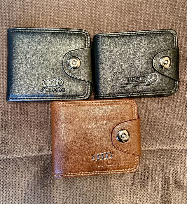 Мъжки Стилни Портфейли AUDI, Mercedes НОВИ