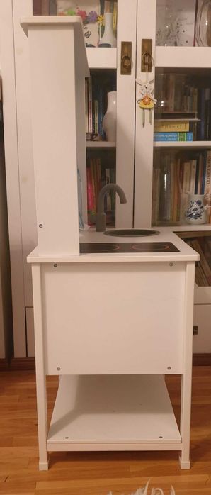 Bucătărie de lemn pt.copii cu perdele SPISIG Ikea