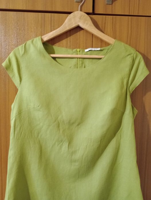 Дамска ленена рокля