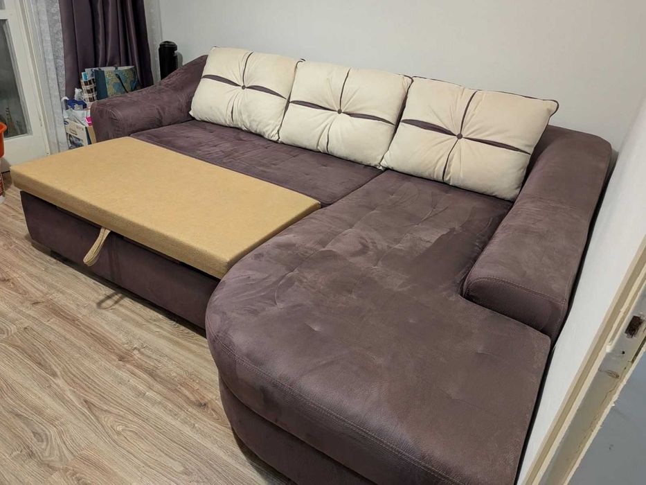 Диван спалня ъглов
