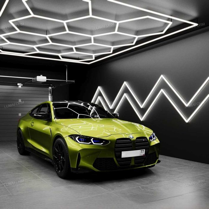 Avto detailing uchun LED hexagon yoritish tizimi