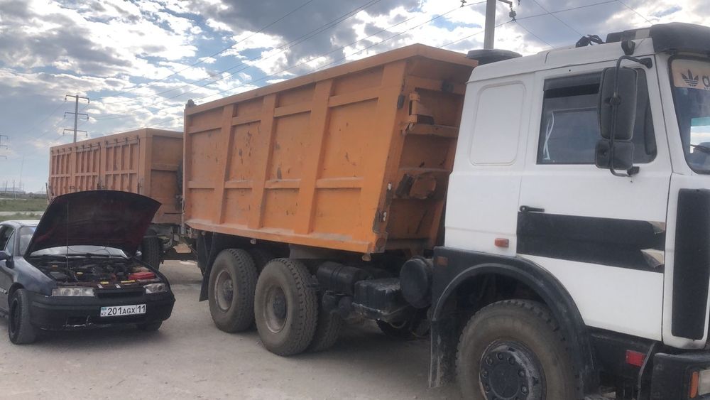 Маз с прицепом 2007 года