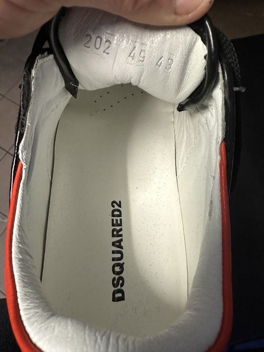 Sneachers adidasi Dsquared 2, 43 piele interior si exterior